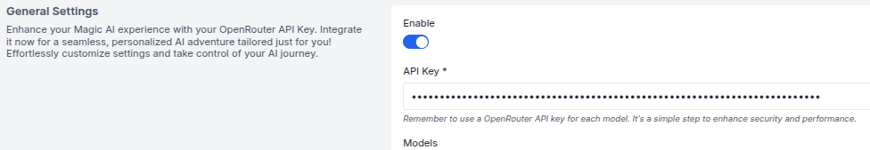 Api key